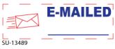 SU-13489 "E-MAILED" Message Stamp