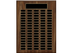 ECO18X24BRN - 18"x24"ECO PERPETUAL<BR>PLAQUE AND HEADER<BR>HOLDS 80 PLATES<BR>SOLD SEPARATELY