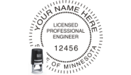 MNENG-SI - MINNESOTA ENGINEER SEAL<BR>SELF INKING STAMP 