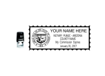 AZNOT-SI - ARIZONA NOTARY<BR>SELF INKING STYLE STAMP