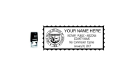 AZNOT-SI - ARIZONA NOTARY<BR>SELF INKING STYLE STAMP