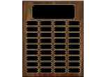 ECO12X15BRN - 12"x15"ECO PERPETUAL<BR>PLAQUE AND HEADER<BR>HOLDS 36 PLATES<BR>SOLD SEPARATELY