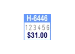 H-6446 - Item# H-6446
Heavy Duty Self Inking
6 Band Numberer
