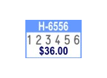 H-6556 - Item# H-6556
Heavy Duty Self Inking
6 Band Numberer