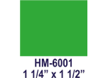 HM-6001 - Item# HM-6001
1 1/4" x 1 1/2"
Heavy Duty Metal
Self Inking Stamp