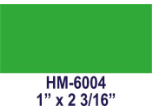 HM-6004 - Item# HM-6004
1" x 2 3/16"
Heavy Duty Metal
Self Inking Stamp