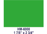 HM-6008 - Item# HM-6008
1 7/8" x 2 3/4"
Heavy Duty Metal
Self Inking Stamp