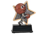 resin award basketball