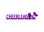 LZCHTITL - CHEERLEADING TITLE LASERCUT<BR>APPROX. 2"x11"<BR>CUSTOMIZE YOUR TEAM COLOR