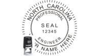 NCENG-SI - NORTH CAROLINA ENGINEER SEAL <BR> SELF INKING STAMP 