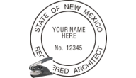 NMARCH-E - NEW MEXICO ARCHITECTURAL  SEAL <BR> EMBOSSER SEAL 
 1 3/4" ROUND