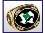 CHAMPIONSHIP CLASS RING WITH MABANK TEXAS INSERT