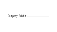 SWA-CO EXH-SI - SUPPLIER PART ID<BR>CO EXH-SI<BR>SELF INKING COMPANY EXHIBIT STAMP