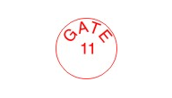 SWA-GATE-RNDSI - SUPPLIER PART ID<BR>GATE#-RND-SI<BR>SELF INKING GATE NUMBER STAMP