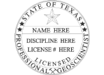 Texas Geoscientist Seal