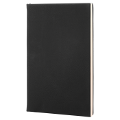 gft653 GFT659  leatherette journal book BLACK jds industries