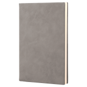 gft655 leatherette journal book grey jds industries