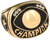 CHR21G<BR>CHAMPIONSHIP RING<BR>GOLD BASEBALL