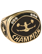 CHR24G<BR>CHAMPIONSHIP RING<BR>GOLD CHEER