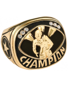 CHR31G<BR>CHAMPIONSHIP RING<BR>GOLD WRESTING