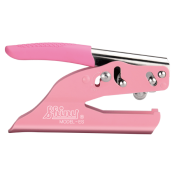 POCKET EMBOSSER<BR>1 5/8" Round<br>Pink Device