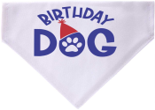 Full Color Pet Bandana.  Slips over your dogs collar and place on the back or front of your dog.  Bandana is machine washable.  Second side print option below.  Available in 3 sizes.