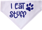 Full Color Pet Bandana.  Slips over your dogs collar and place on the back or front of your dog.  Bandana is machine washable.  Second side print option below.  Available in 3 sizes.