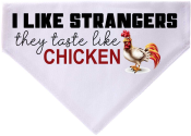 Full Color Pet Bandana.  Slips over your dogs collar and place on the back or front of your dog.  Bandana is machine washable.  Second side print option below.  Available in 3 sizes.