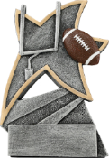 resin award football