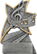 resin award music