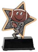 RESIN AWARD FOOTBALL