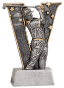 RESIN AWARD MALE GOLF