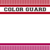COLOR GUARD<BR>12" x 12" PAPER<BR>CUSTOMIZE YOUR COLOR
