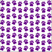 12"x12" SCRAPBOOK PAPER<BR>MEDIUM PAWS<BR>CUSTOMIZE THIS PRODUCT