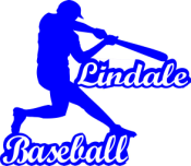 LINDALE BASEBALL<BR>LASERCUT APPROX. 5" HEIGHT 