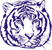 TIGER LASERCUT<BR>APPROX. 3 1/4" x 3 1/4"<BR>CUSTOMIZE YOUR COLORS