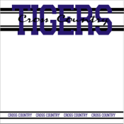 TIGER CROSS COUNTRY<BR>12"x12" PAPER