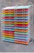 30 SLOT SCRAPBOOK PAPER RACK