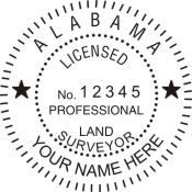Alabama Land Surveyor Seal