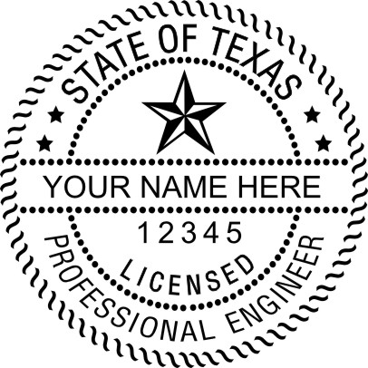 Texas Engineer Seal