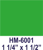 Item# HM-6001<br>1 1/4" x 1 1/2"<br>Heavy Duty Metal<br>Self Inking Stamp
