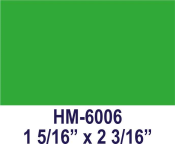 Item# HM-6006<br>1 5/16" x 2 3/16"<br>Heavy Duty Metal<br>Self Inking Stamp