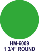 Item# HM-6009<BR>1 3/4" Heavy Duty Round<br>Metal Self Inking Stamp
