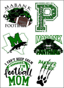 MABANK PANTHERS CAR DECAL
