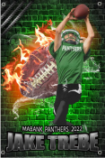 2'x3' Mabank Panther Homecoming Fence Banner