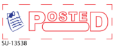 SU-13538+%22POSTED%22+Message+Stamp